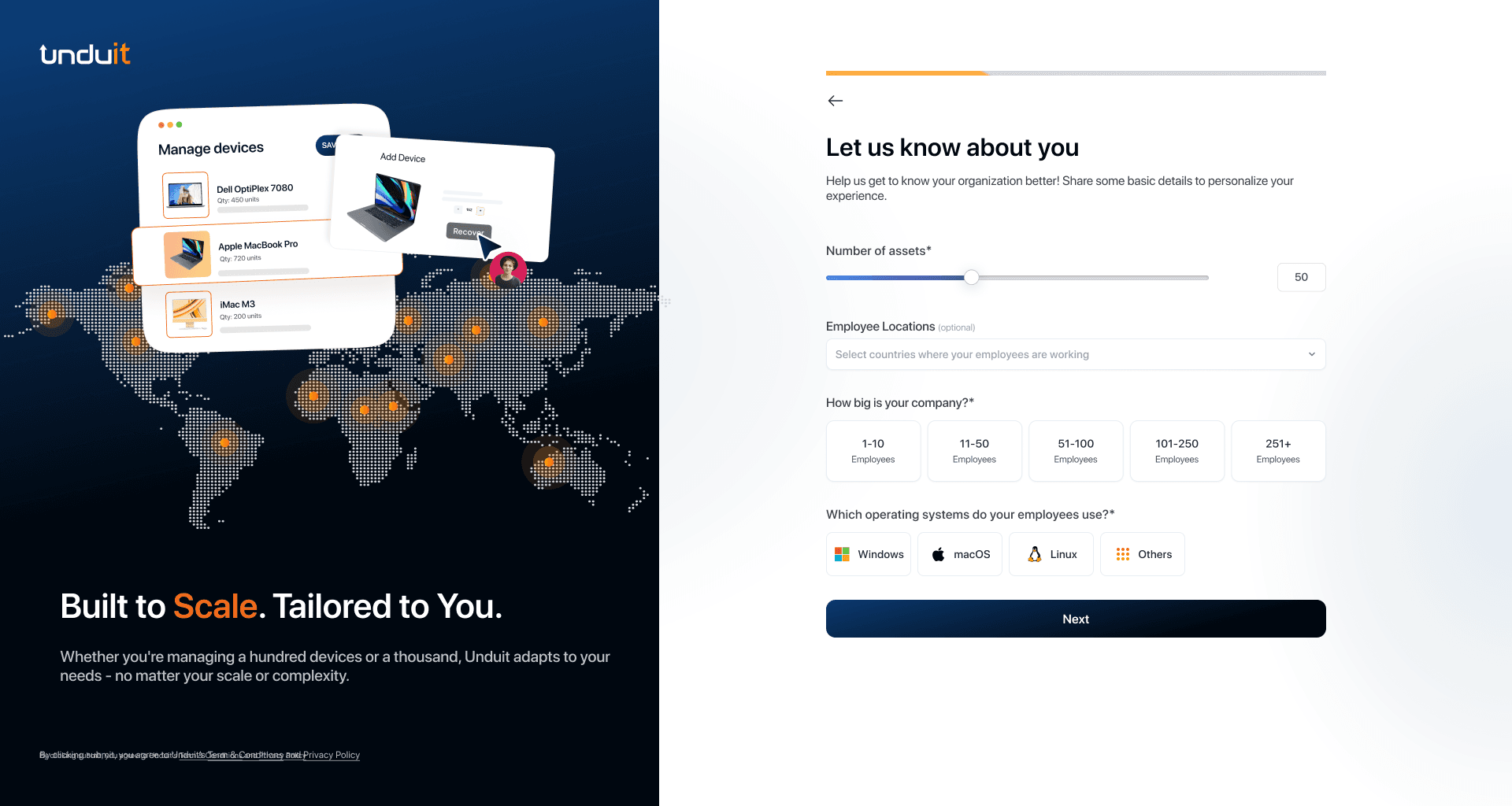 Unduit product work screenshot 14